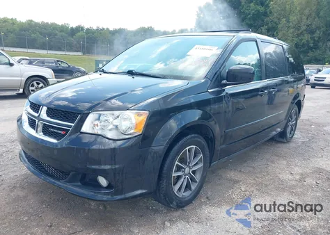 2017 Dodge Grand Caravan Sxt из США, поврежденный, VIN 2C4RDGCG8HR749627